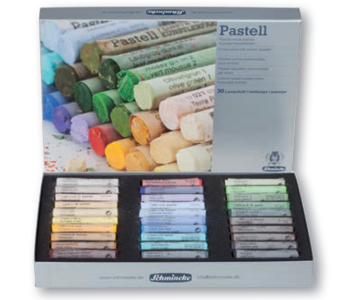Schmincke Pastels Cardbox Set of 15 Assorted half sticks