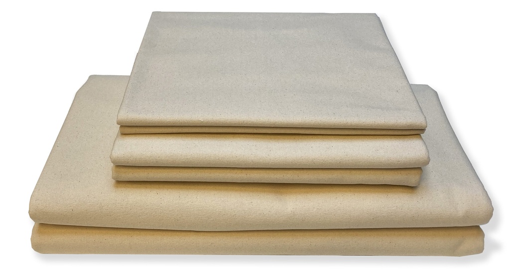 Cotton Duck 9oz width: 72in/183cm Folded 2 Metres Blanket