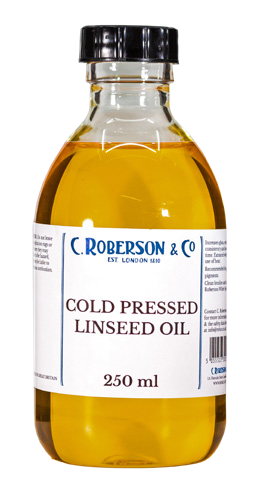 Roberson Cold Pressed Linseed Oil 500 ml