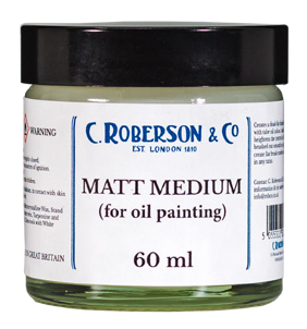 Roberson Matt Medium For Oil 60ml