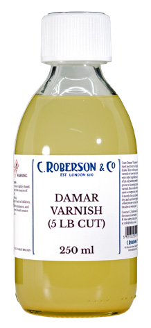Roberson Damar Picture Varnish 5lb Cut 5ltr
