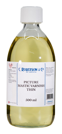 Roberson Mastic Picture Varnish Thin 500 ml