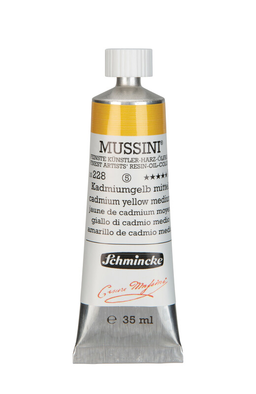 Schmincke Mussini Oil 35 ml Cadmium Yellow 2 Mid S5