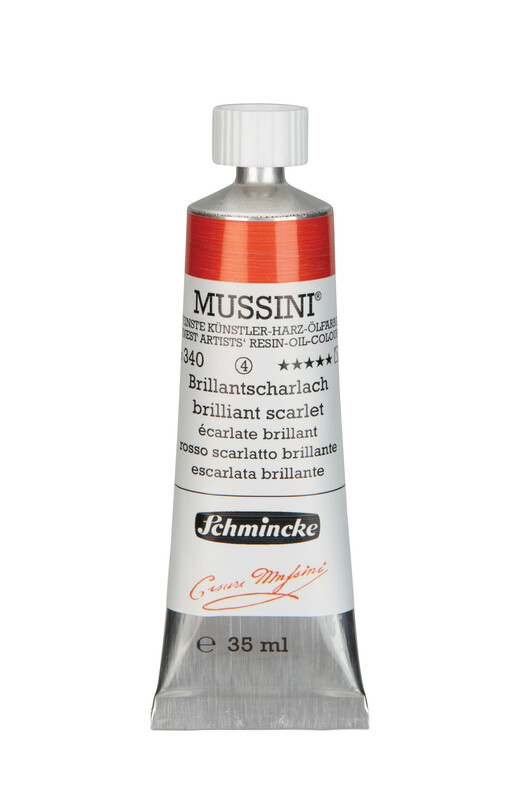 Schmincke Mussini Oil 35 ml Brilliant Scarlet S4
