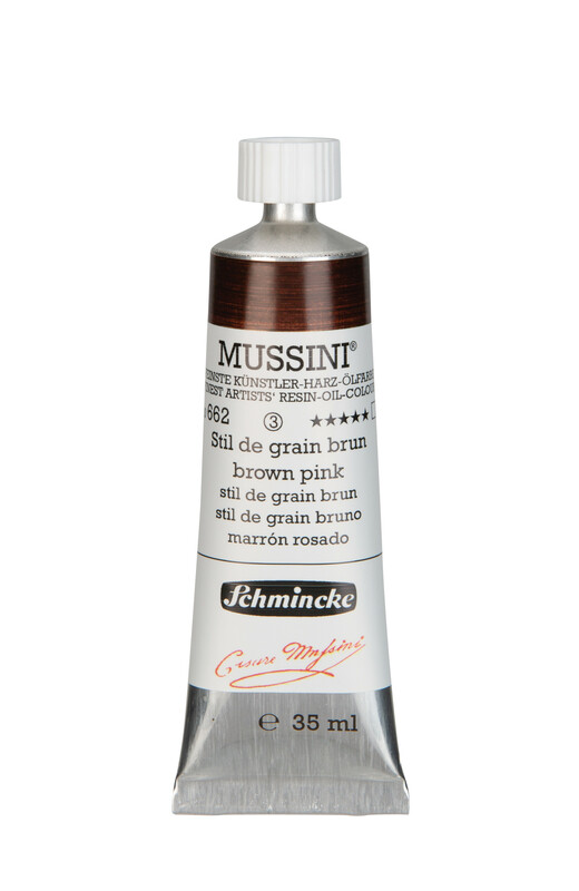Schmincke Mussini Oil 35 ml Brown Pink S3
