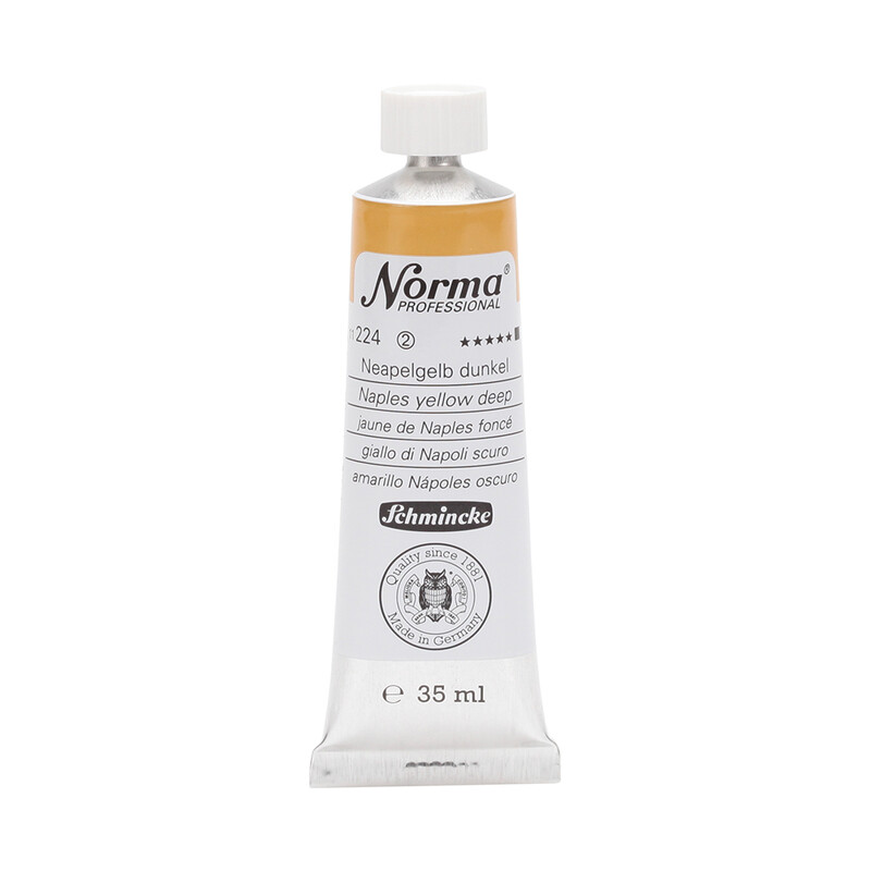 Schmincke Norma Oil 35 ml Naples Yellow Deep Series 2