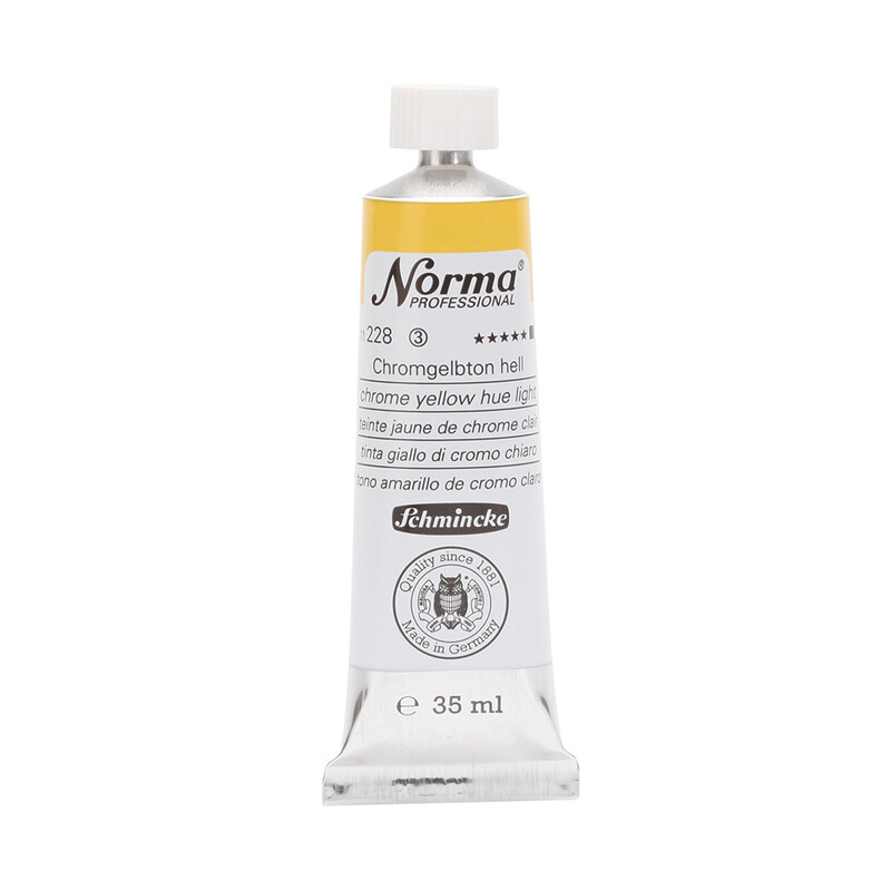 Schmincke Norma Oil 35 ml Chrome Yellow Hue Light Series 3