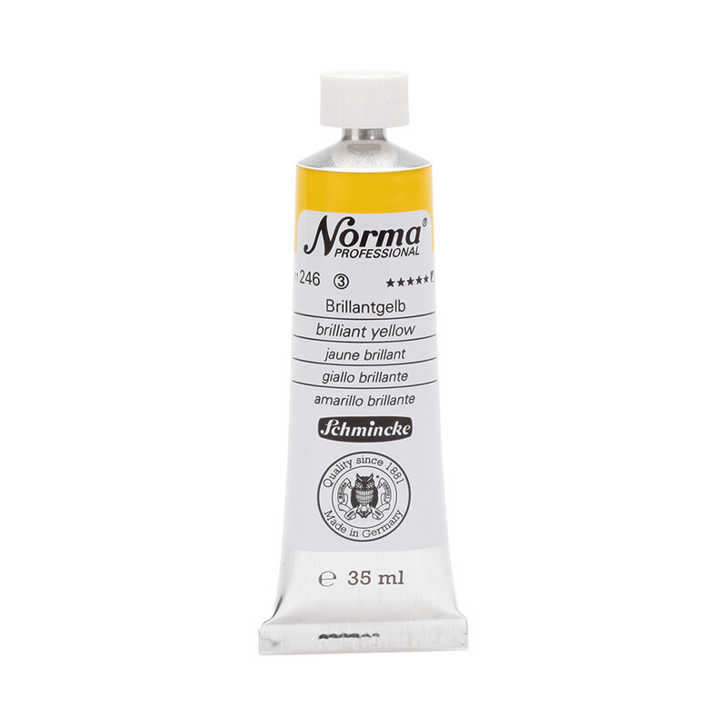 Schmincke Norma Oil 35 ml Brilliant Yellow Series 3