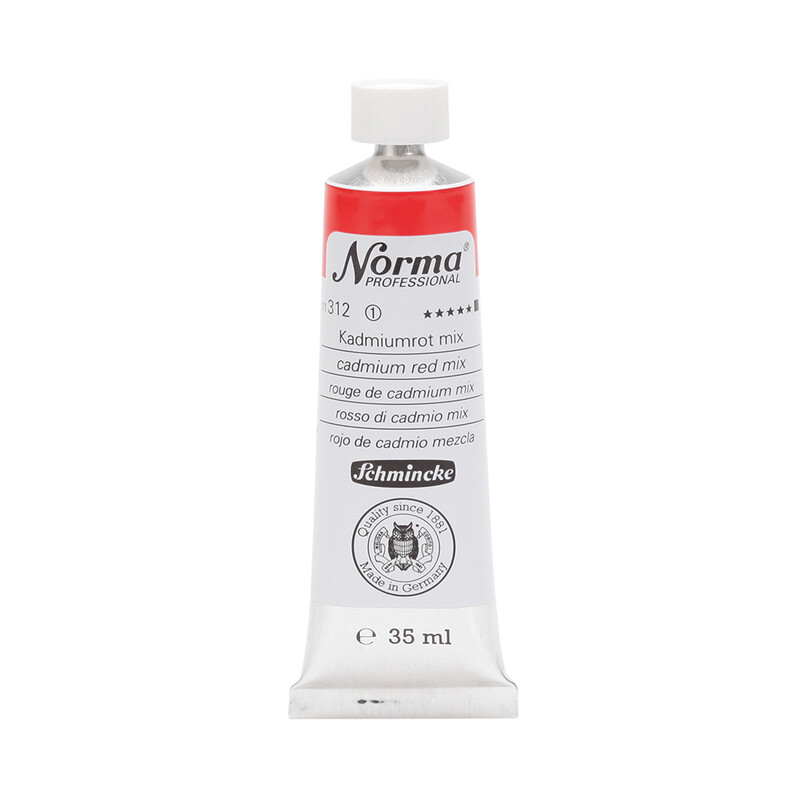 Schmincke Norma Oil 35 ml Cadmium Red Mix Series 1