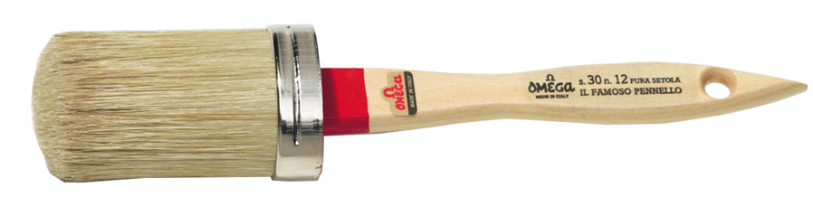 Omega Brush Oval Bristle S30 No8