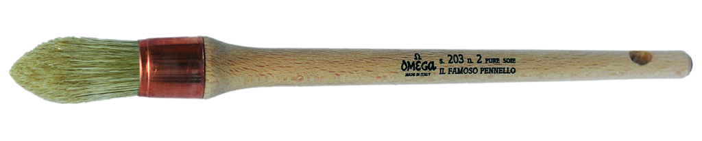 Omega Brush Pointed Sash Series 203 No 8