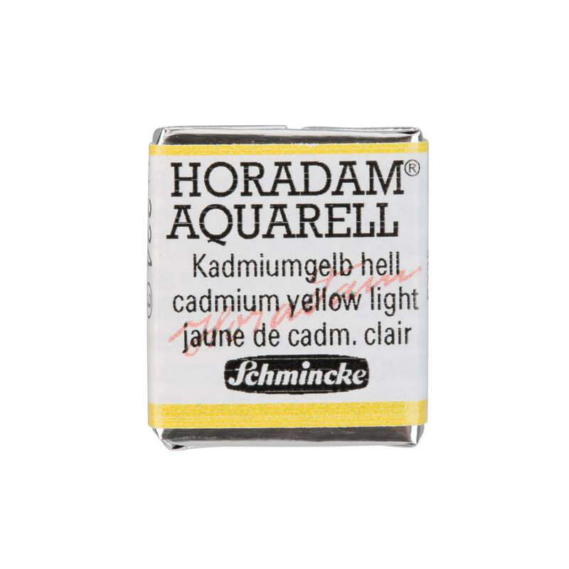 Schmincke Horadam Watercolour Half Pan Cadmium Yellow Light Series 3