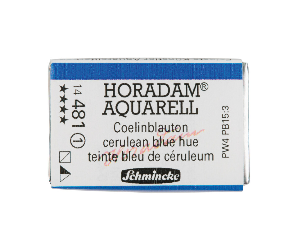 Schmincke Horadam Watercolour Full Pan Ceruln Blue Tone Series 1