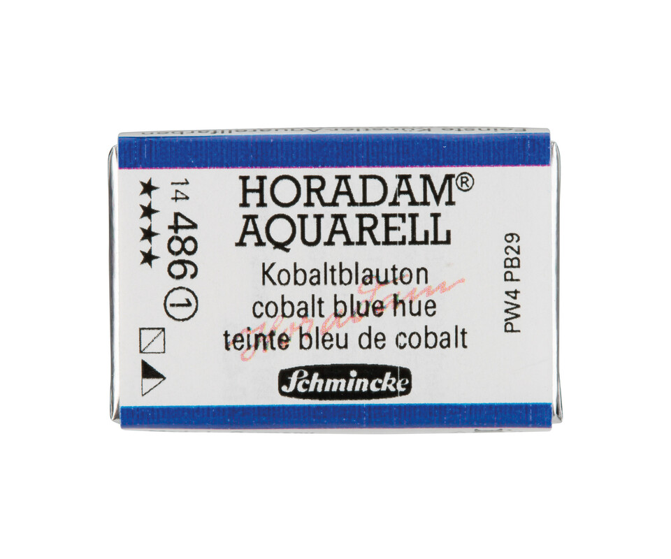 Schmincke Horadam Watercolour Full Pan Cobalt Blue Tone Series 1