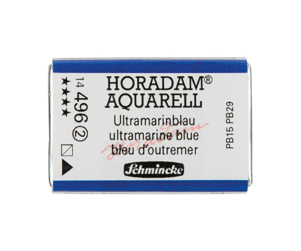 Schmincke Horadam Watercolour Full Pan Ultramarine Blue Series 2