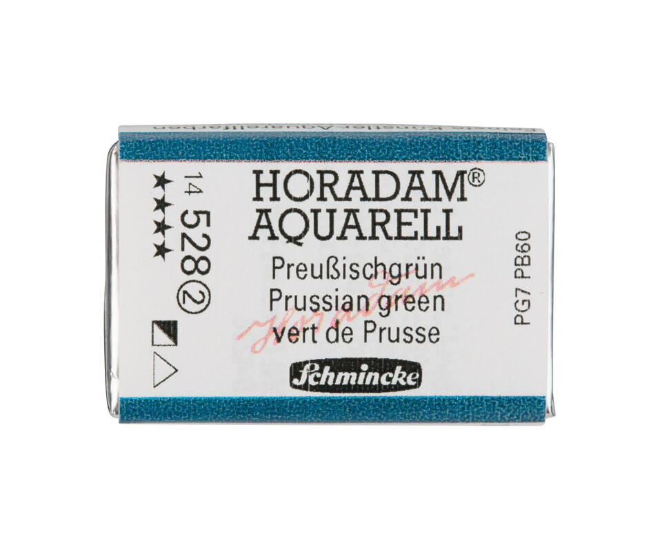Schmincke Horadam Watercolour Full Pan Prussian Green Series 2