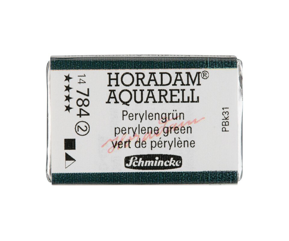 Schmincke Horadam Watercolour Full Pan Perylene Green Series 2