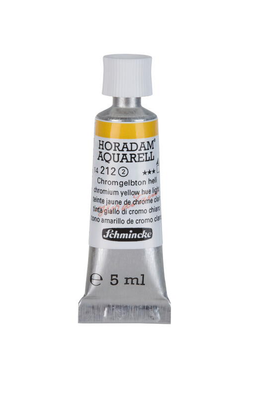 Schmincke Horadam Watercolour 5 ml Chrome Yellow Light Hue Series 2