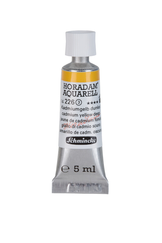 Schmincke Horadam Watercolour 5 ml Cadmium Yellow Deep Series 3
