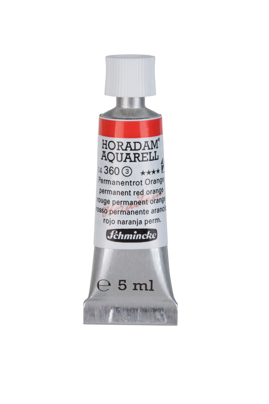 Schmincke Horadam Watercolour 5 ml Permanent Red Orange Series 3