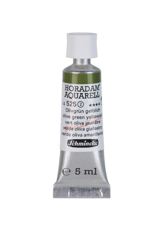 Schmincke Horadam Watercolour 5 ml Olive Green Yellowish Series 2