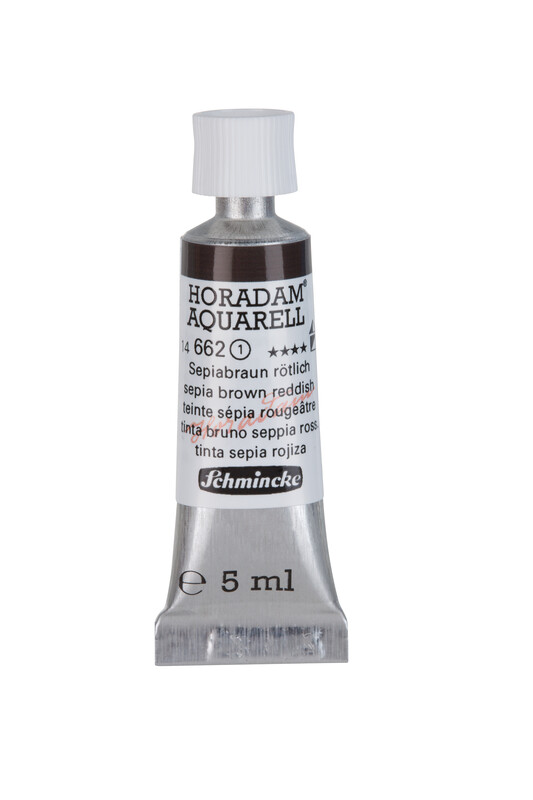Schmincke Horadam Watercolour 5 ml Sepia Brown Reddish Series 1