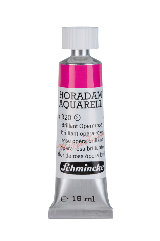 Schmincke Horadam Watercolour 15 ml Tube Brillant Opernrosa Series 2