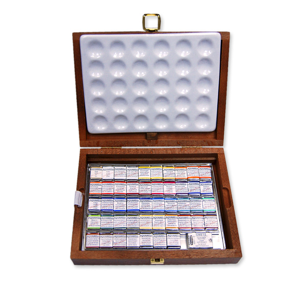 Schmincke Horadam Wooden Box 24 x 5 ml Tubes