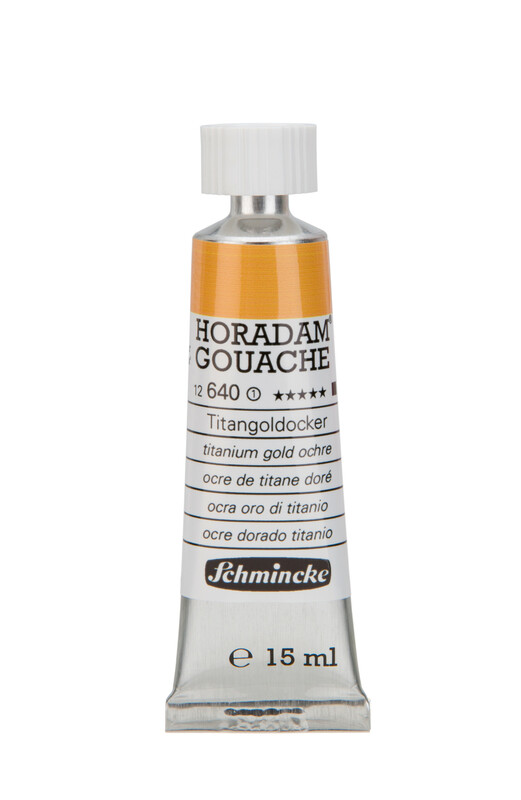 Schmincke Gouache 15 ml Titan Gold Ochre Series 1