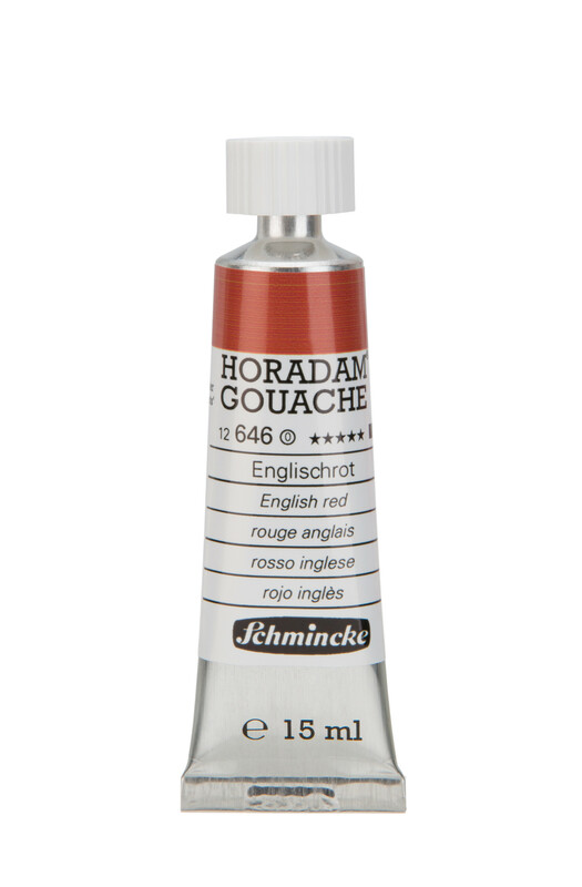 Schmincke Gouache 15 ml English Red Series 1
