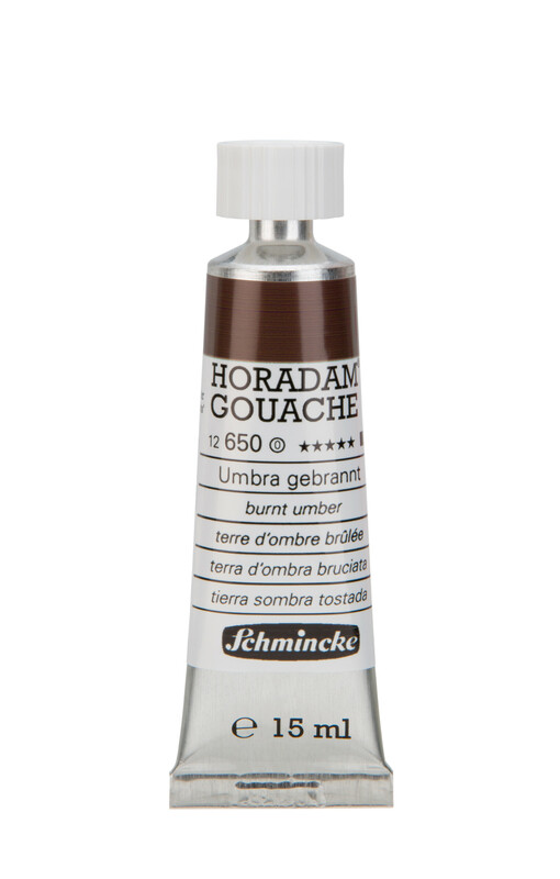 Schmincke Gouache 15 ml Burnt Umber Series 1