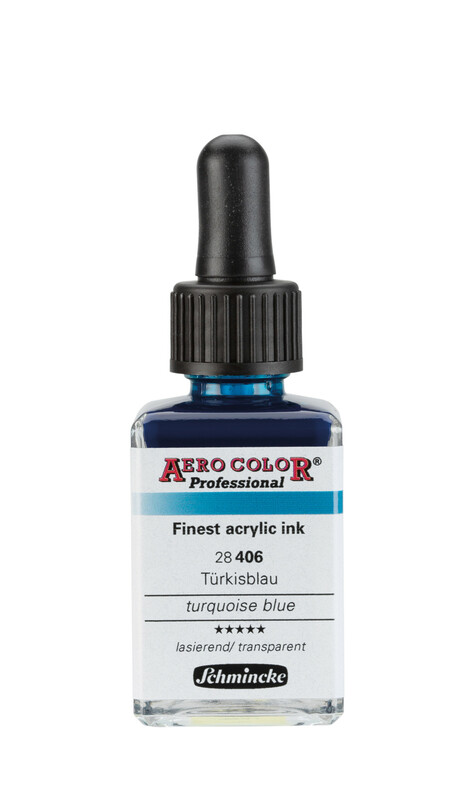 Schmincke Aerocolor 28ml Turquoise Blue