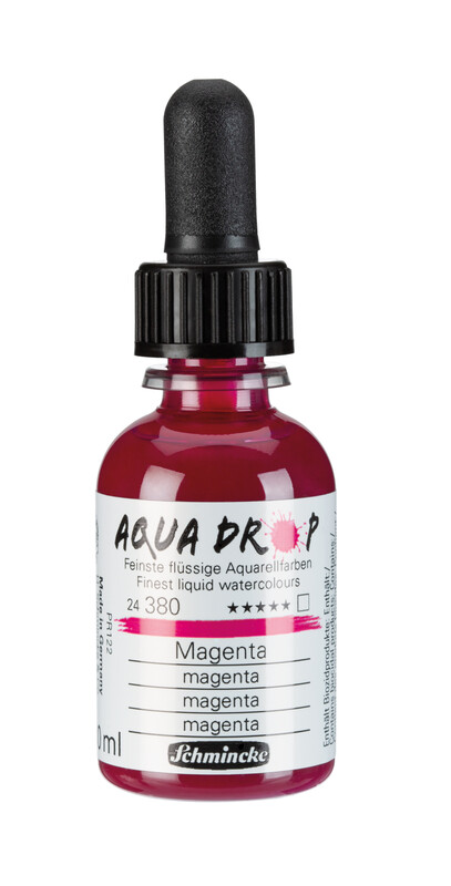 Schmincke Aqua Drop 30ml Liquid Watercolour Magenta