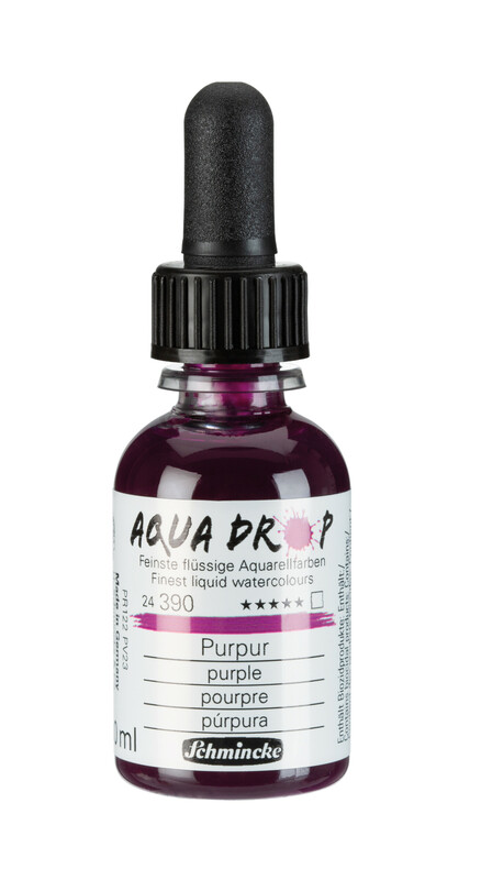 Schmincke Aqua Drop 30ml Liquid Watercolour Purple