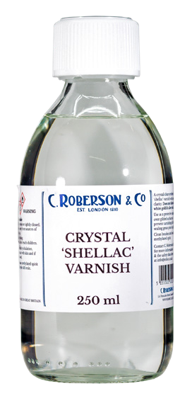 Roberson Crystal Shellac Varnish 250 ml