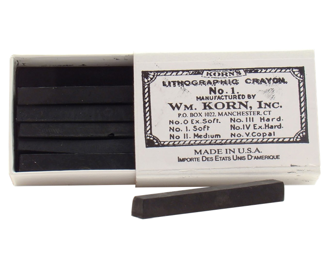 Korns Litho Crayon No 4 Extra Hard