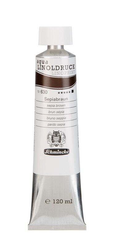 Schmincke LinoPrint Colour 120 ml Sepia Brown