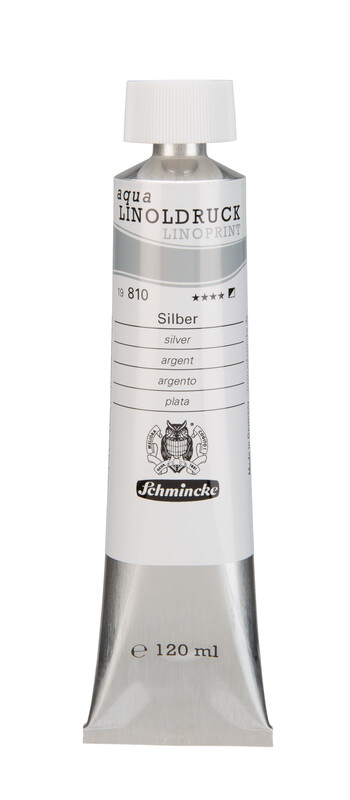 Schmincke LinoPrint Colour 120 ml Silver
