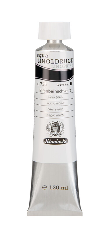 Schmincke LinoPrint Colour 250 ml Ivory Black