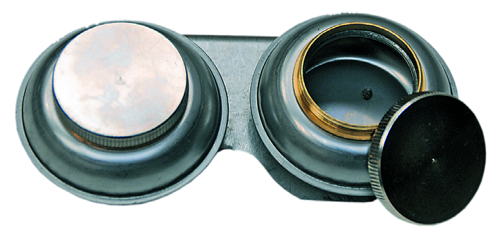 Dipper Double Screwtop Tinplate 40 mm