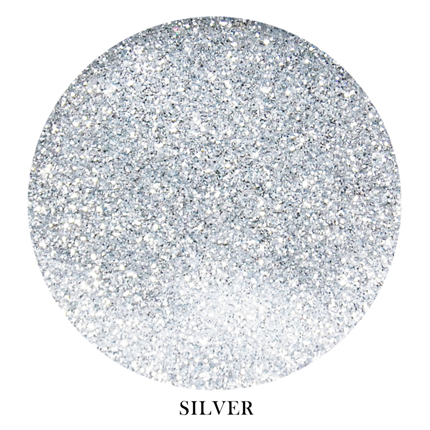 Brodie &amp; Middleton Glitter Polyester 1/96" Superfine 100g Silver