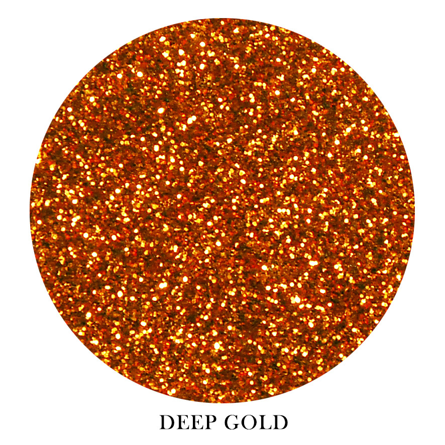 Brodie &amp; Middleton Glitter Polyester 1/96" Superfine 100g Deep Gold