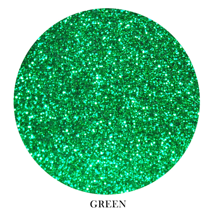 Brodie &amp; Middleton Glitter Polyester 1/96" Superfine 100g Green