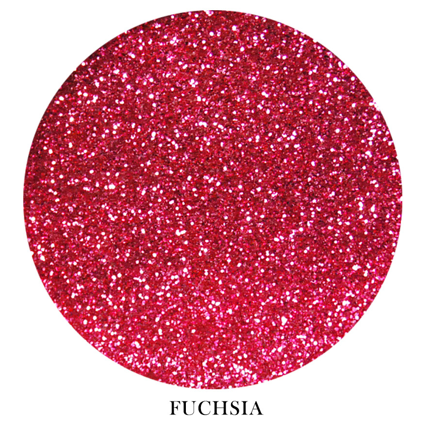 Brodie &amp; Middleton Glitter Polyester 1/96" Superfine 40g Fuchsia
