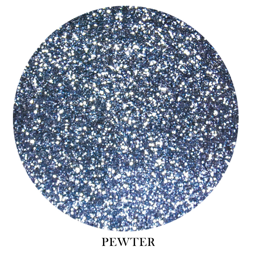 Brodie &amp; Middleton Glitter Polyester 1/96" Superfine 100g Pewter