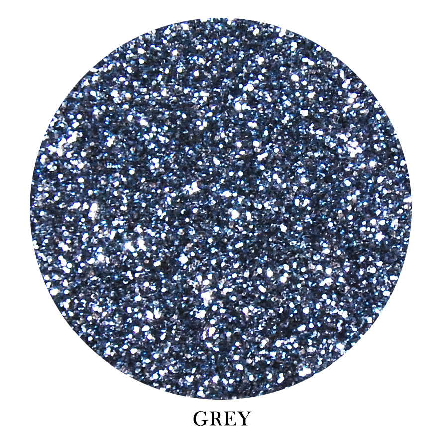 Brodie &amp; Middleton Glitter Polyester 1/96" Superfine 40g Grey
