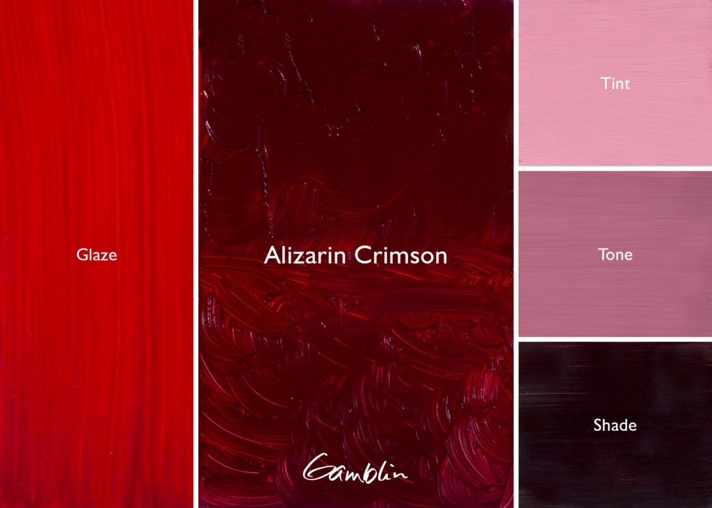 Gamblin Artists' Grade Oil 37ml ALIZARIN CRIMSON