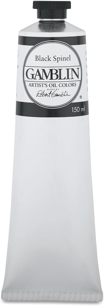 Gamblin Artists' Grade Oil 37ml BLACK SPINEL - WHILE STOCK LASTS (DISCONTINUED)