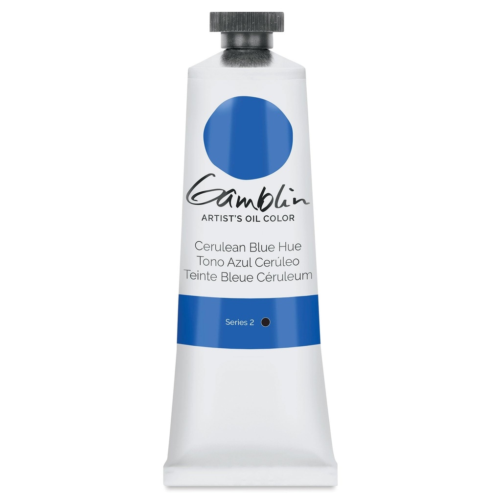 Gamblin Artists' Grade Oil 37ml CERULEAN BLUE HUE