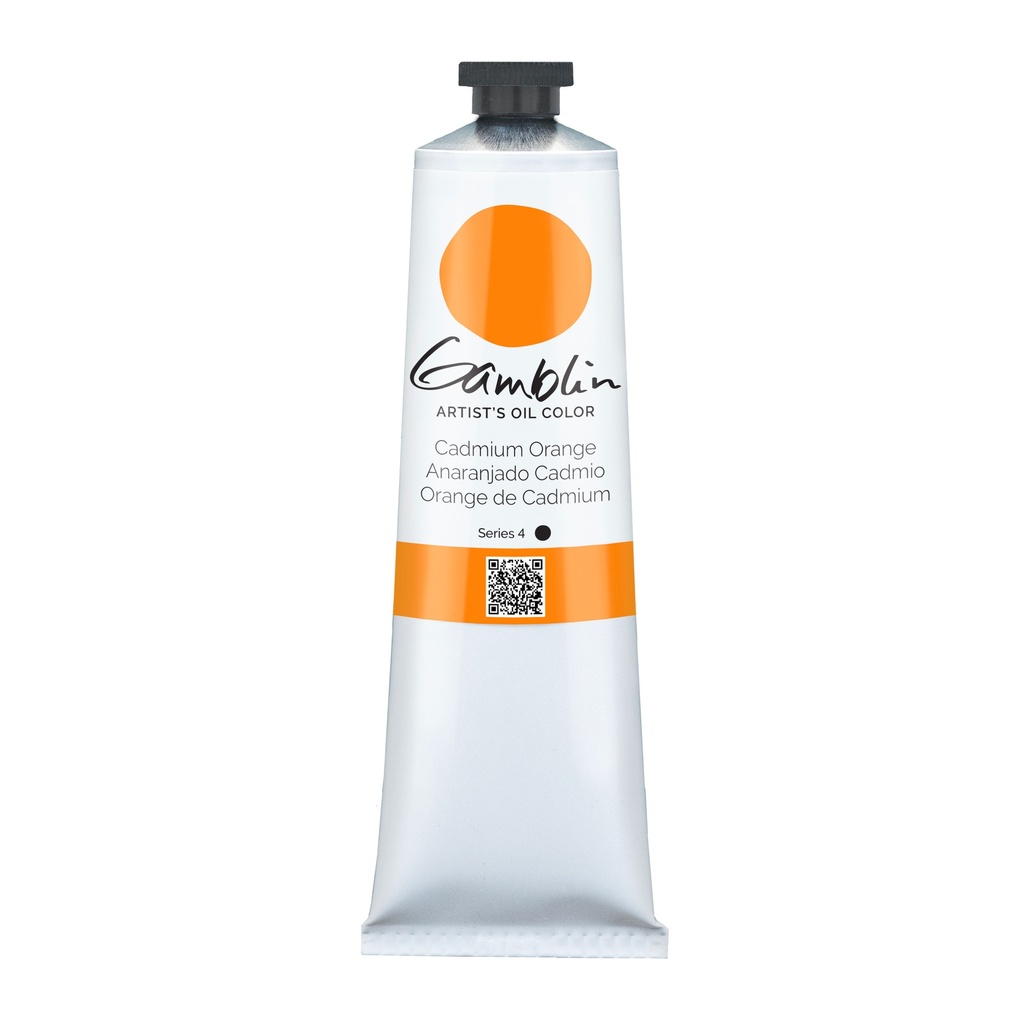 Gamblin Artists' Grade Oil 150ml CADMIUM ORANGE